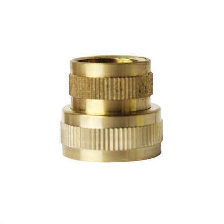 Thrifco Plumbing 4400301 3/4 Inch Female GHT X 1/2 Inch FIP Swivel Fitting