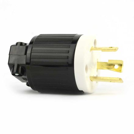 Superior Electric YGA017 Twist Lock Electrical Plug 3 Wire, 30 Amps, 250V, NEMA L6-30P 