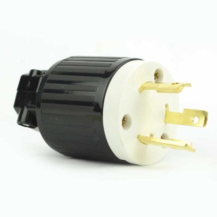 Superior Electric YGA024 Twist Lock Electrical Plug 3 Wire, 30 Amps, 125V, NEMA L5-30P 